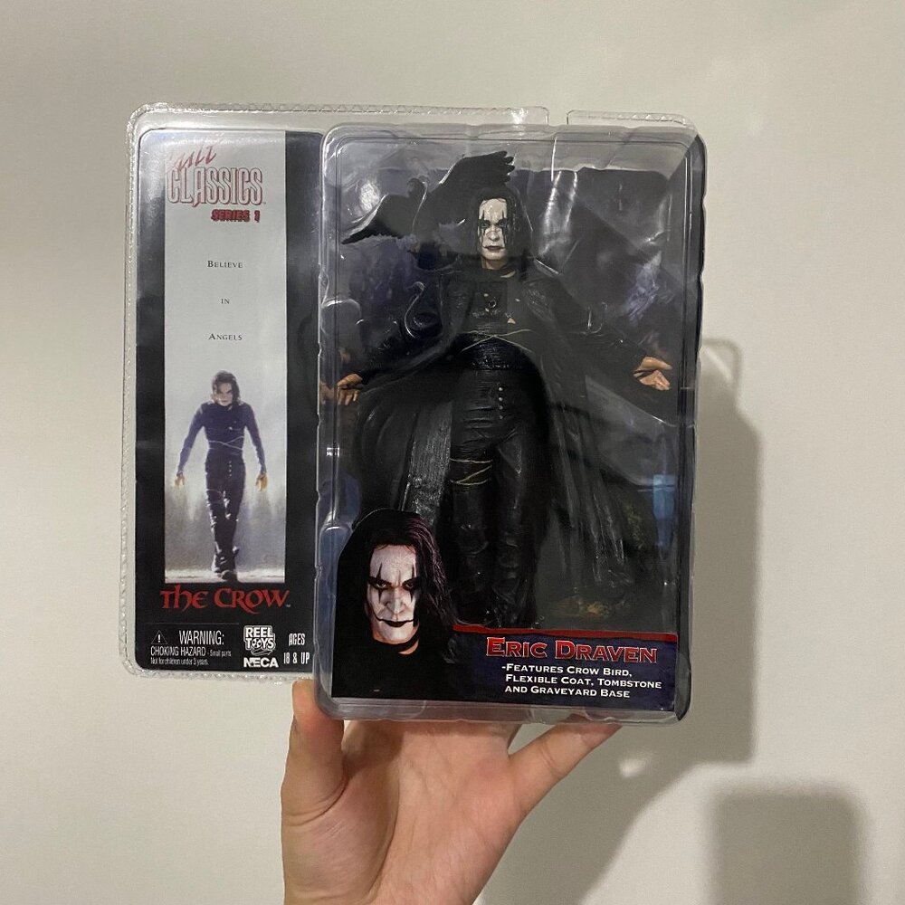 NECA Cult Classics Series 1 The Crow Eric Draven Figure New Sealed